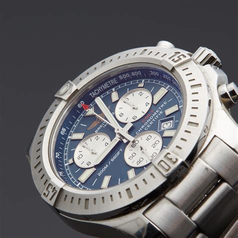 breitling colt chronograph vintage|pre owned Breitling colt chronograph.